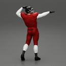 Rugby player celebrates - Only-Games