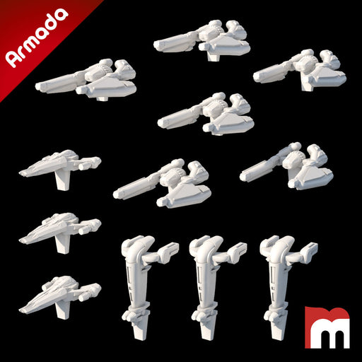 (Armada) KOTOR Starfighter Set I - Only-Games