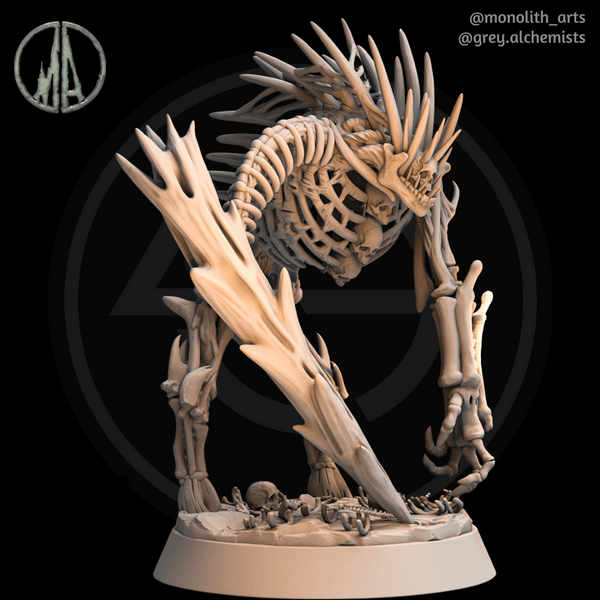 Skeleton Giant - Fantasy Resin Miniature in 75mm - DnD Monsters