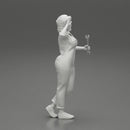 Tired woman mechanic holding a spanner - Only-Games