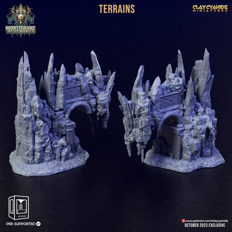 Mortisbane Terrains Batch 1 - Only-Games