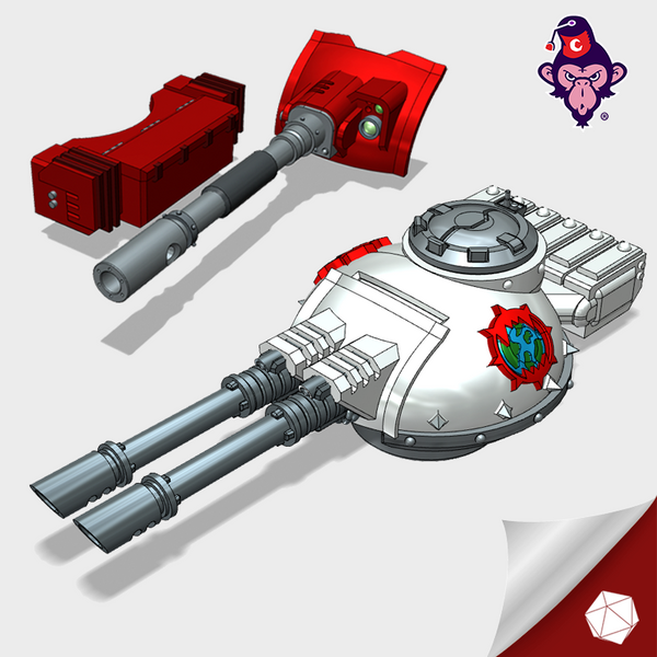 World Wreckers : Phobos Tank Turret Set (OG) - Only-Games