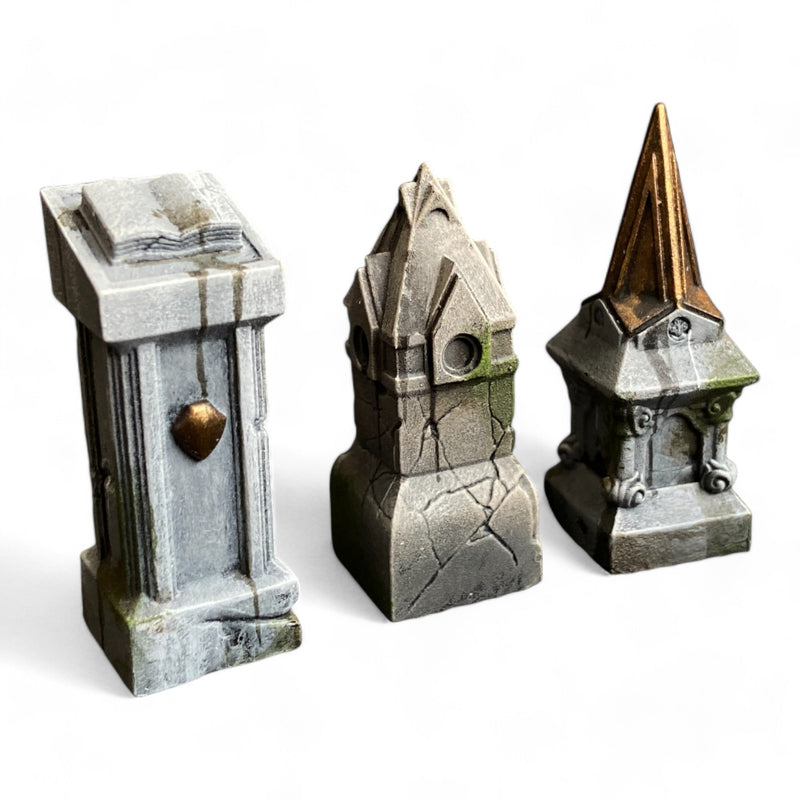 Cemetery plinths