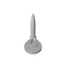 3D Printed German V2 Rocket (x10) - Only-Games