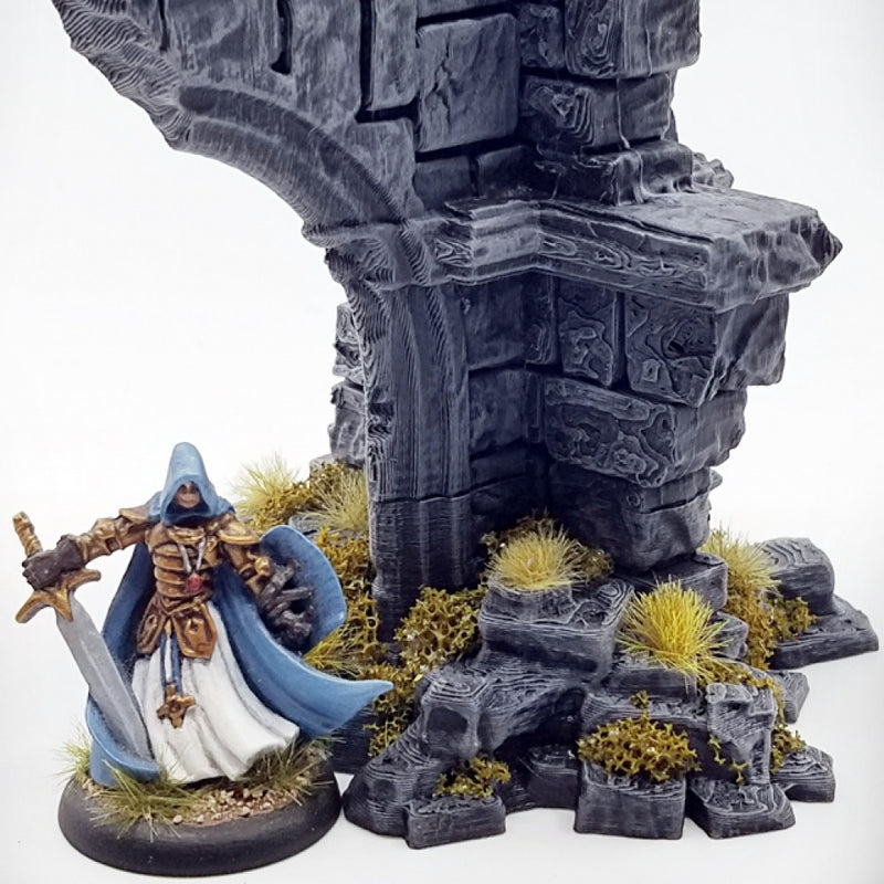 Half Grand Arch: Ancient Ruins Terrain Set - Only-Games