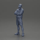 Confident man posing with folded arms, exuding a casual vibe - Only-Games