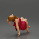 Sad man sitting pulls drowning girl from the ocean ( girl) - Only-Games