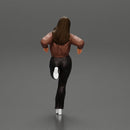 lowrider chola girl leaning against the car mini jacket - Only-Games