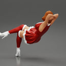 Santa Female sitting in vintage chair - Only-Games