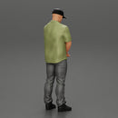 handcuff man in cap standing - Only-Games