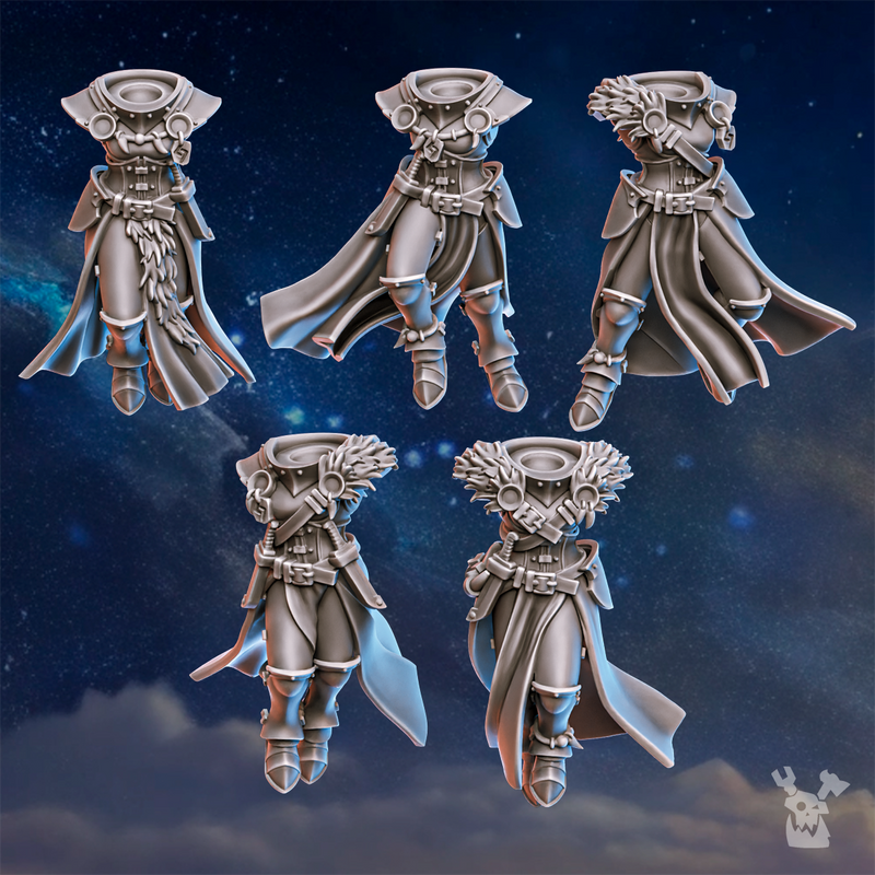 Valkyries Bodies Set x5