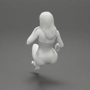 Sexy Woman in swimsuit Sitting - Only-Games