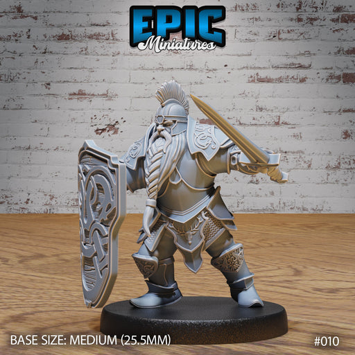 Dwarf Army Sword & Shield - Only-Games