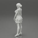 Beautiful lady in elegant robe - Only-Games