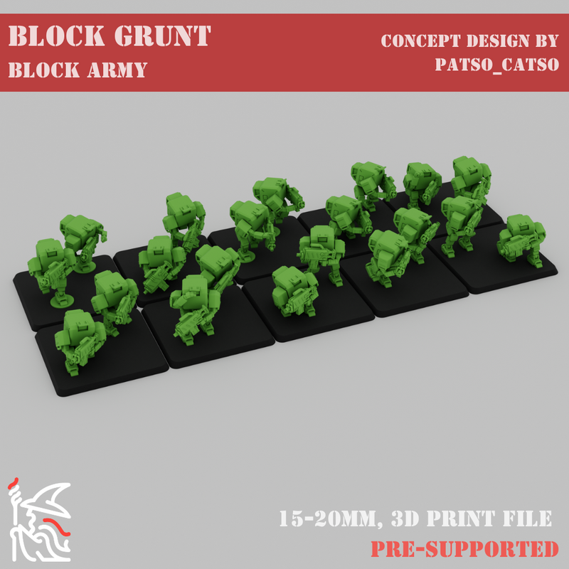 [Block Army] Block Grunts x20