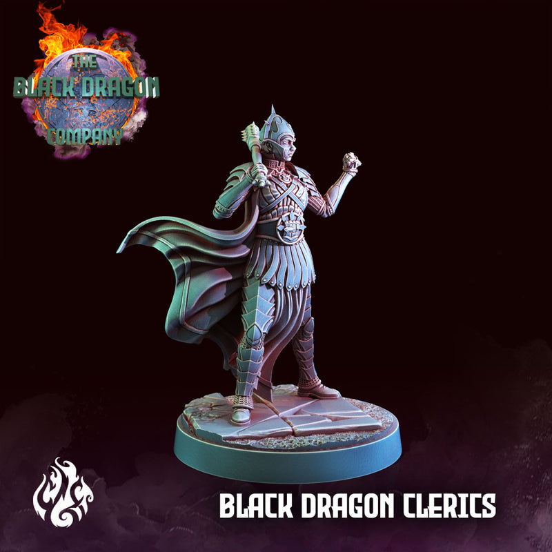 Black Dragon Clerics - Only-Games