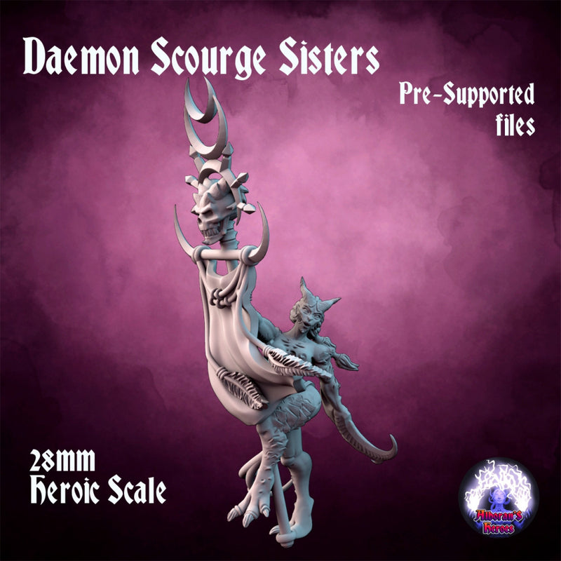 Daemon Scourge Sister - Standard Bearer - Only-Games