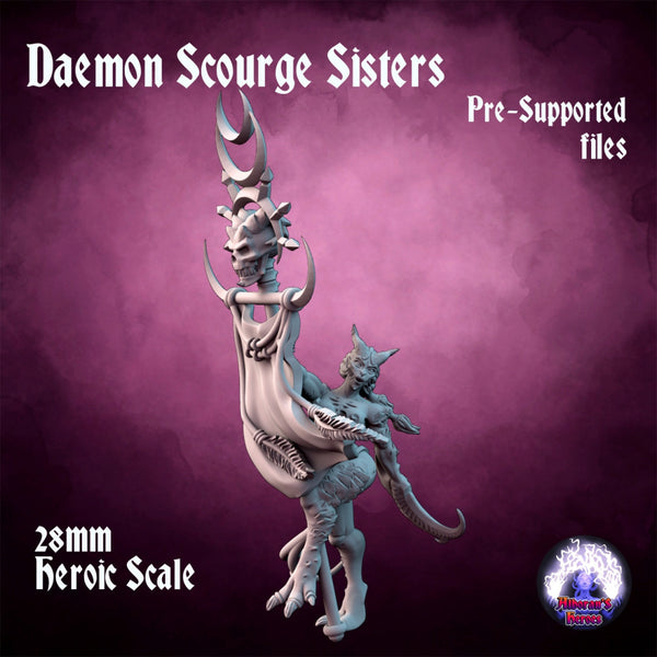 Daemon Scourge Sister - Standard Bearer