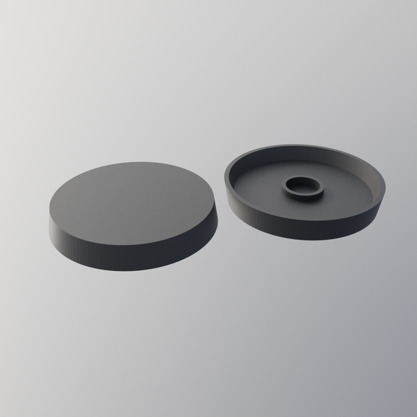 25mm Round Base with 5mm Magnet slot (20)