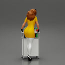 2 Sexy flight attendant serving drinks to passengers on board - Only-Games