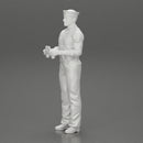 navy holding binoculars - Only-Games