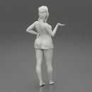 Girl explaining and Wearing Mini Dress - Only-Games