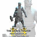 Magnus Embersteel- Blacksmith (32mm scale miniature) - Only-Games