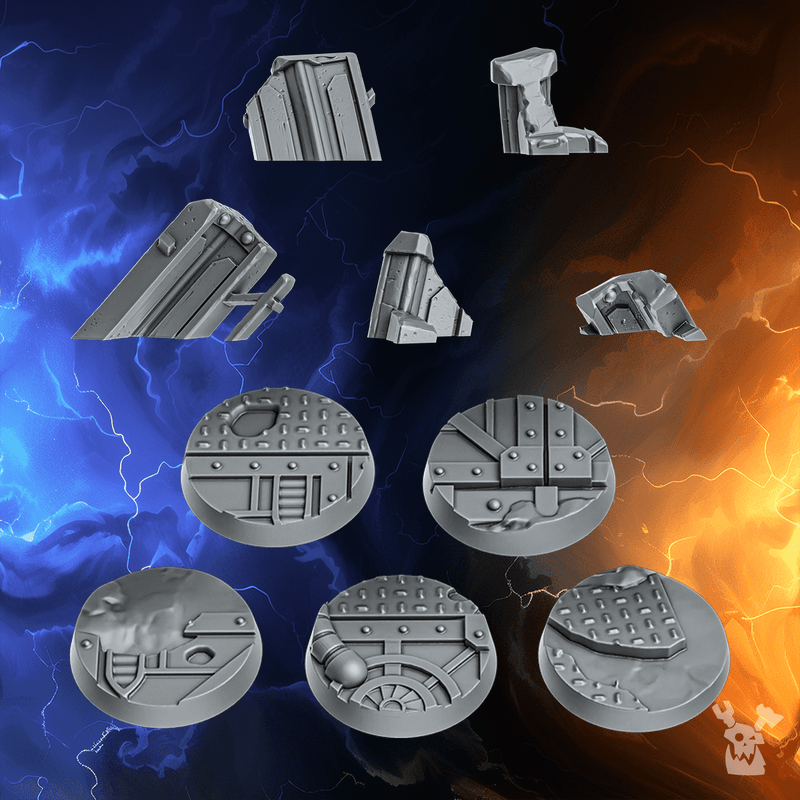 Millennium Wars Flying Units Bases Set x5 (32mm)