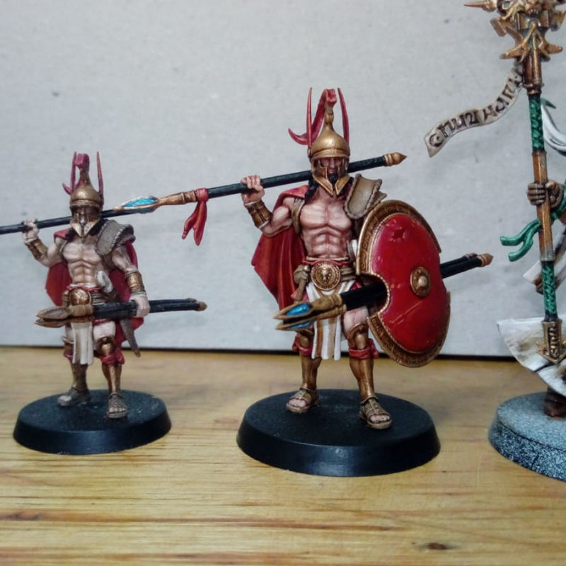 Ancient Greek Peltasta - Trathian Wolves - 32mm - Only-Games