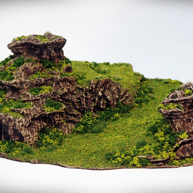 Ramp Spiral: Dynamic Hills Terrain Set - Only-Games