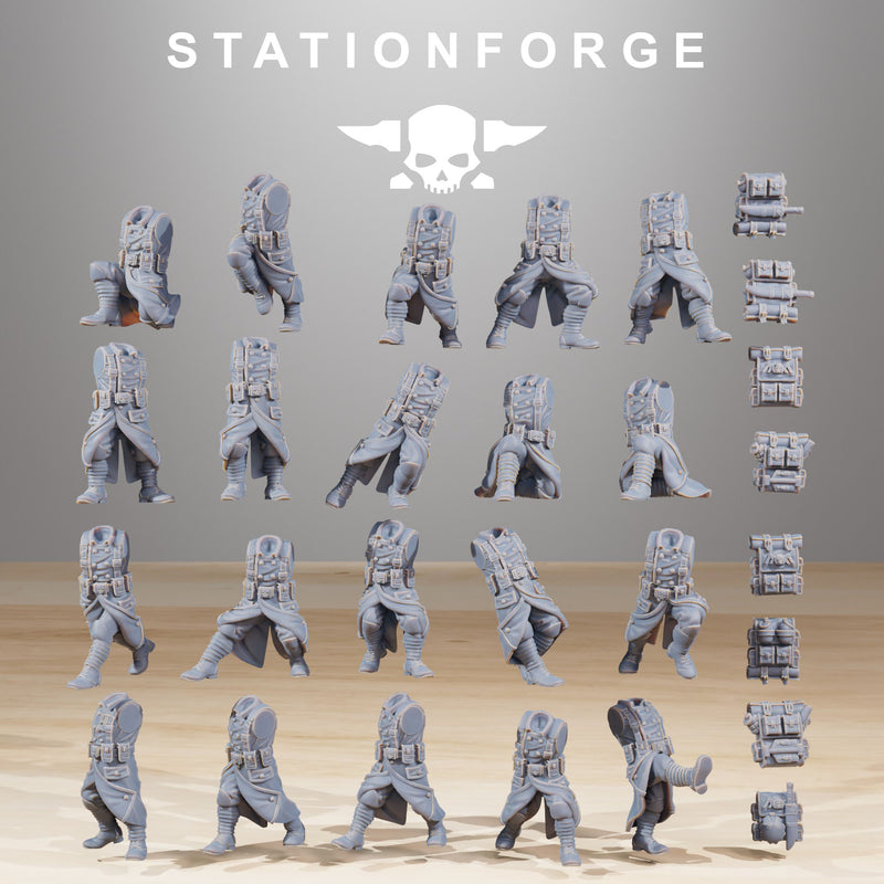 GrimGuard Builder Kit 2.0 [BODIES + BACKPACK ONLY+ BASES] - Only-Games