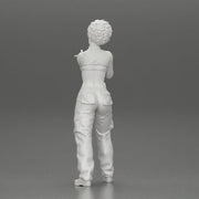 Armed black girl going to shoot a gun in bra - Only-Games