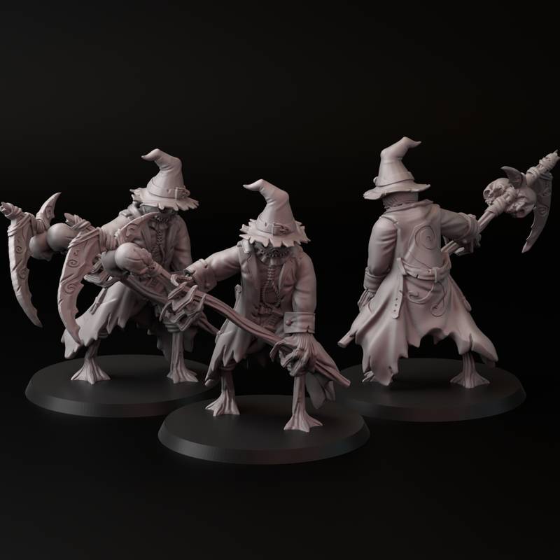 Scarecrows (3 Miniatures) - Only-Games