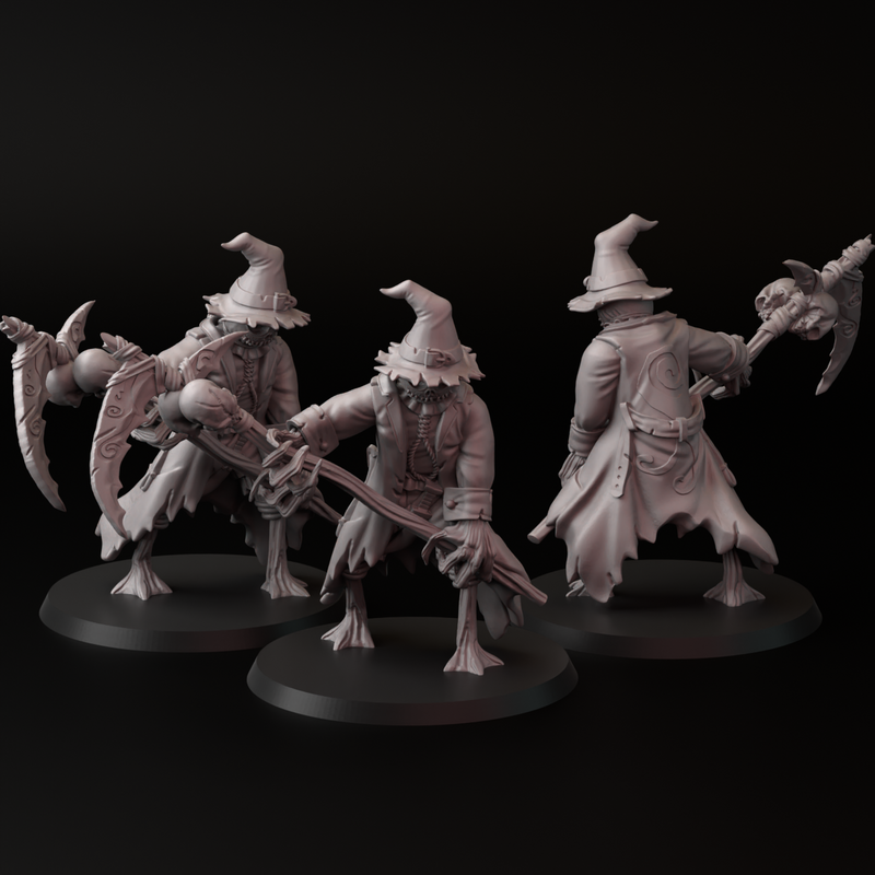 Scarecrows (3 Miniatures)