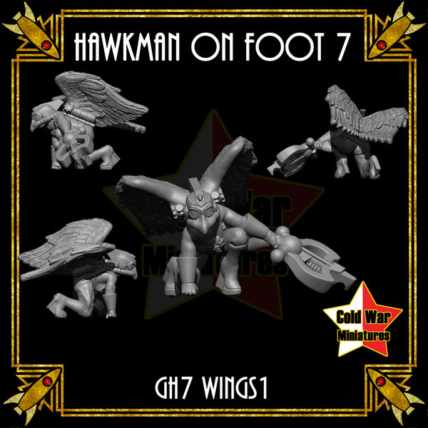 Hawkman on Foot 7 (wings) - Only-Games