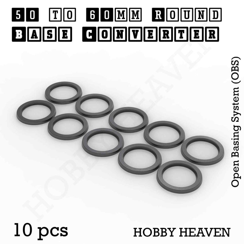 Round Bases Size Converters Round to Round 3d Print Full Range - Only-Games