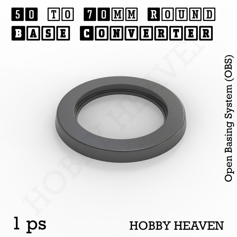 Round Bases Size Converters Round to Round 3d Print Full Range - Only-Games