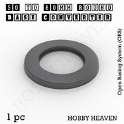 Round Bases Size Converters Round to Round 3d Print Full Range - Only-Games