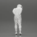 Criminal in Handcuffs man wearing hoodie walking with policeman - Only-Games