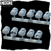 Orc beaky boyz heads (physical miniatures conversion pack) - Only-Games