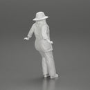 lowrider chola girl is leaning against the car, wearing a hat and long open shirt with - Only-Games