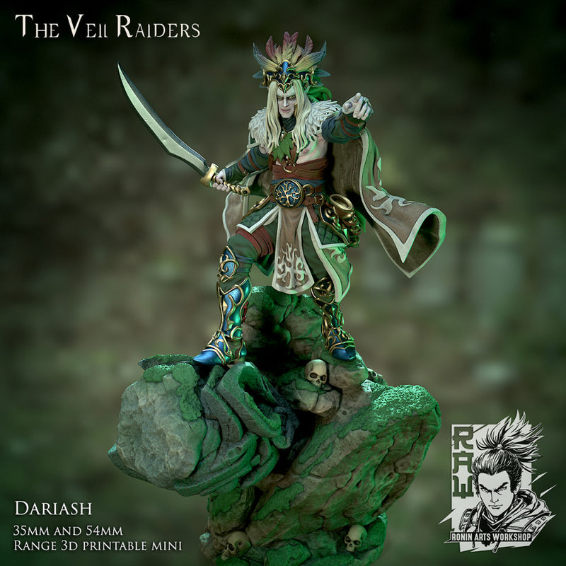 Dariash - Forest Elf Warlord - Only-Games