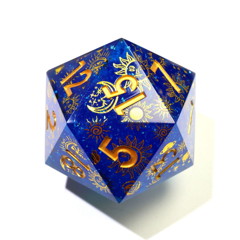 Celestial Body | 50mm D20 | Oversized Art Core Dice - Only-Games
