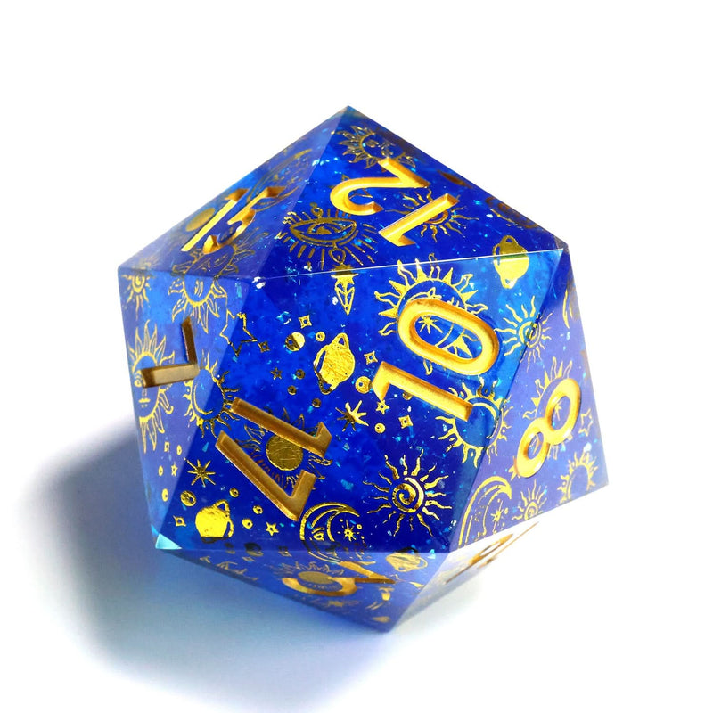 Celestial Body | 50mm D20 | Oversized Art Core Dice - Only-Games