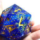 Celestial Body | 50mm D20 | Oversized Art Core Dice - Only-Games