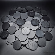 50mm Round Plain Plastic Base - Only-Games