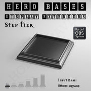 Hero Bases Display Extenders | Squares and Rectangles | Convert Gaming Bases to Display Bases & Plinths - Only-Games