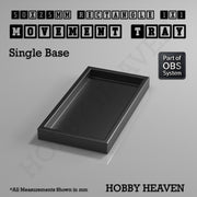 Rectangle Movement Trays | Cavalry & Monsters | 50×25-100×60mm | OBS System - Only-Games
