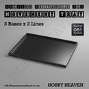 Rectangle Movement Trays | Cavalry & Monsters | 50×25-100×60mm | OBS System - Only-Games