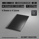 Rectangle Movement Trays | Cavalry & Monsters | 50×25-100×60mm | OBS System - Only-Games